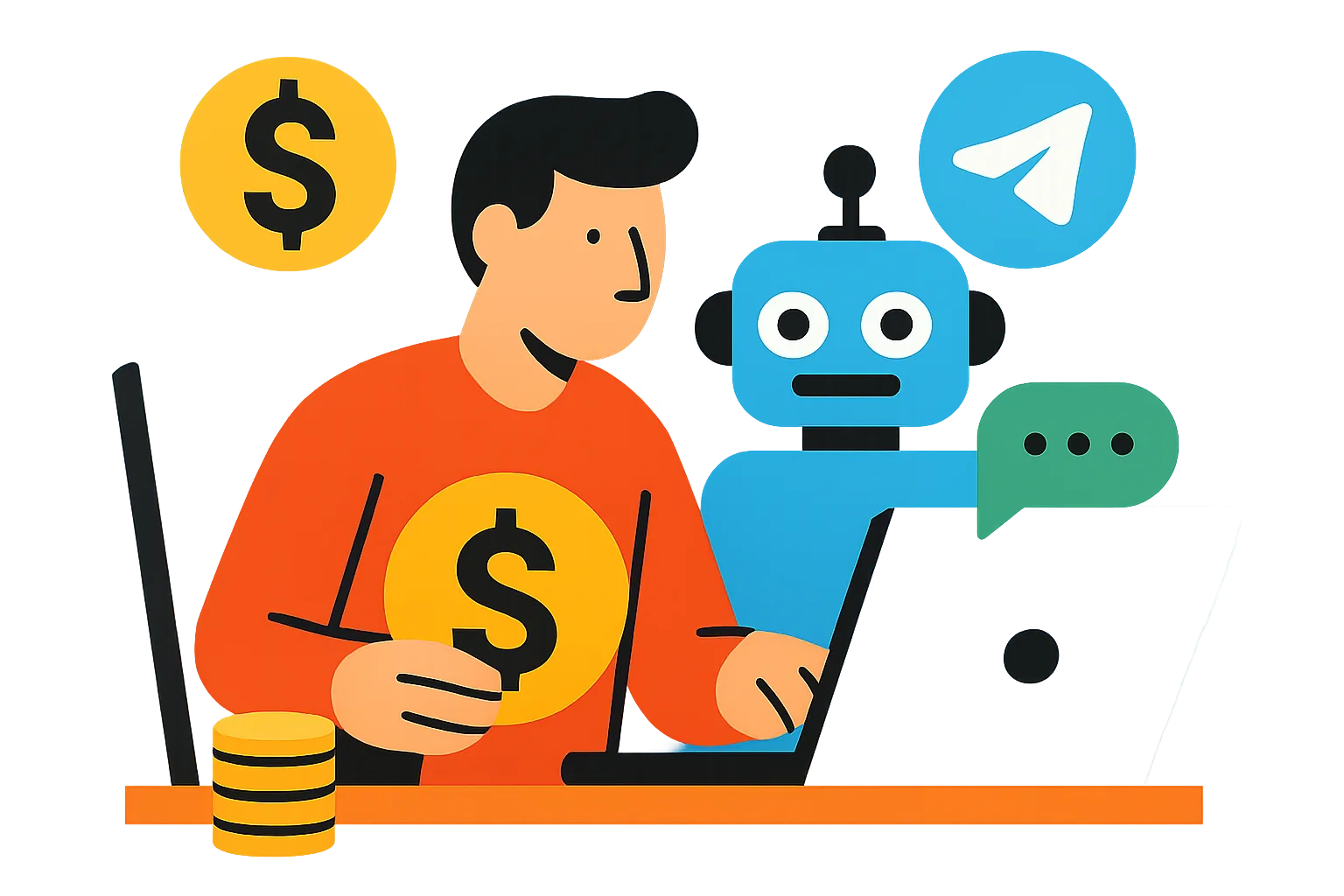 Сколько стоит нанять фрилансера для настройки чат-бота в Telegram